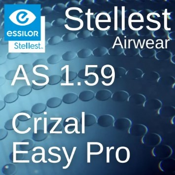 Очковые линзы AS 1.59 Stellest Airwear Crizal Easy Pro - фото 3385950