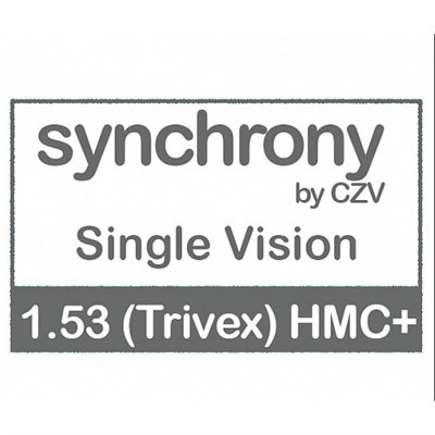 Очковые линзы 1.53 Synchrony Single Vision SPH (Trivex) HMC+ 1.53 Synchrony SV SPH (Trivex) HMC+ - фото 4875134