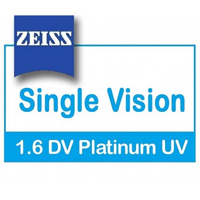 Очковые линзы 1.6 Zeiss Single Vision SPH DuraVision Platinum UV 1.6 ZSV SPH DVP UV - фото 5009905