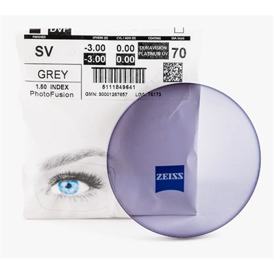 Очковые линзы 1.5 ZEISS Single Vision PhotoFusion DV Platinum UV 1.5 ZSV PhotoFusion DV Platinum UV - фото 5902709