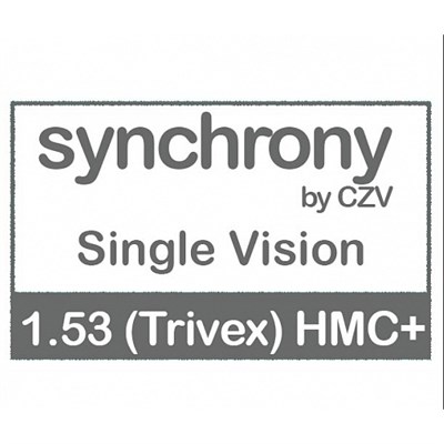 Очковые линзы 1.53 Synchrony Single Vision SPH (Trivex) HMC+ 1.53 Synchrony SV SPH (Trivex) HMC+ - фото 5903422