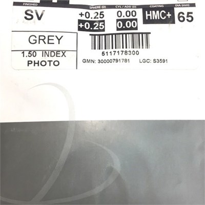 Очковые линзы 1.5 Synchrony Single Vision PhotoFusion HMC+ 1.5 Synchrony SV PhotoFusion HMC+ - фото 5952224
