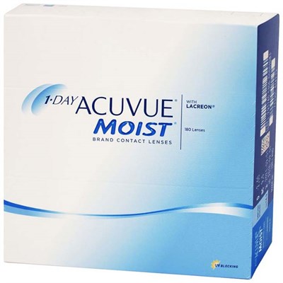 Контактные линзы 1 Day Acuvue Moist 180 1 Day Acuvue Moist 180 - фото 6169327