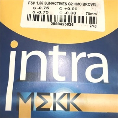 Очковые линзы 1.56 FSV Sunactives G2 Photochromic HMC 1.56 FSV Sunactives G2 Photochromic HMC