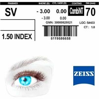 Очковые линзы 1.5 ZEISS Single Vision Combi NT 1.5 ZSV Combi NT