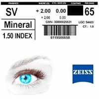 Очковые линзы 1.5 ZEISS Single Vision Mineral Uncoated 1.5 ZSV Mineral Unc