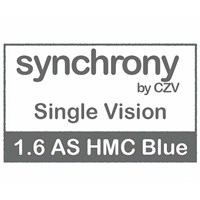 Очковые линзы 1.6 AS Synchrony Single Vision HMC Blue 1.6 AS Synchrony SV HMC Blue