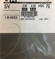 Очковые линзы 1.5 Synchrony Single Vision HMC 1.5 Synchrony SV HMC Очковые линзы 1.5 Synchrony Single Vision HMC 1.5 Synchrony SV HMC
