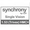 Очковые линзы 1.53 Synchrony Single Vision SPH (Trivex) HMC+ 1.53 Synchrony SV SPH (Trivex) HMC+ - фото 5903422